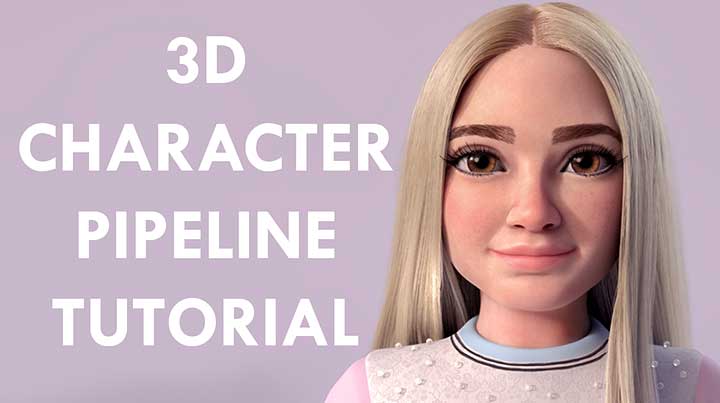 An Overview of the 3D Character Workflow for Beginners
