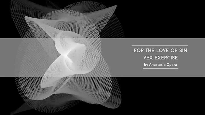 Create Mesmerizing VEX Animations by Experimenting With VEX and Sin