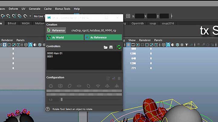 Ad Hoc New Rig Controls With New Sticky Controller Tool