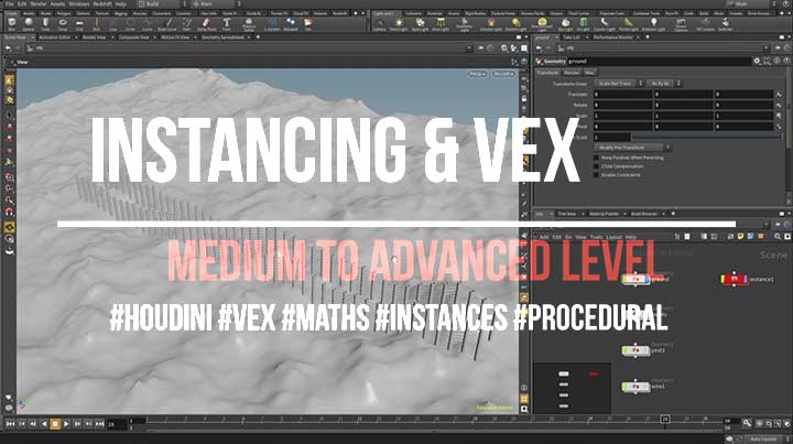 Advanced VEX Math for Procedural Modeling