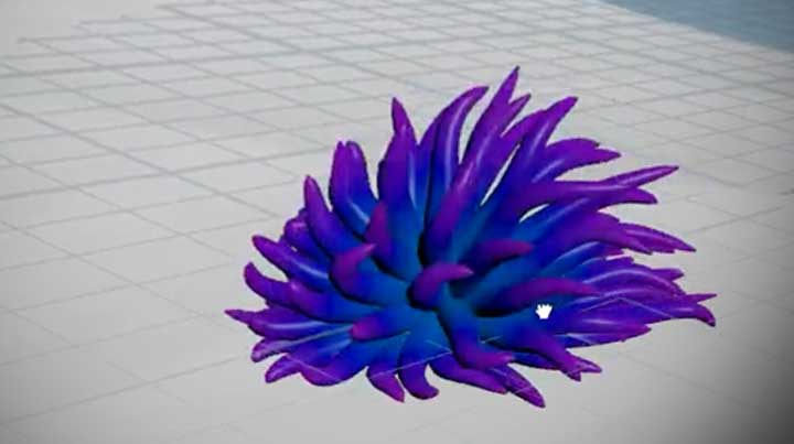Create a Walking Tentacle Ball in Houdini