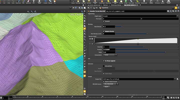 Houdini Terrain Conversion Tools for HeightField Terrains