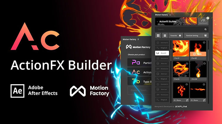 ActionFX Builder: An Easy Way to Add Cartoon FX in Ae