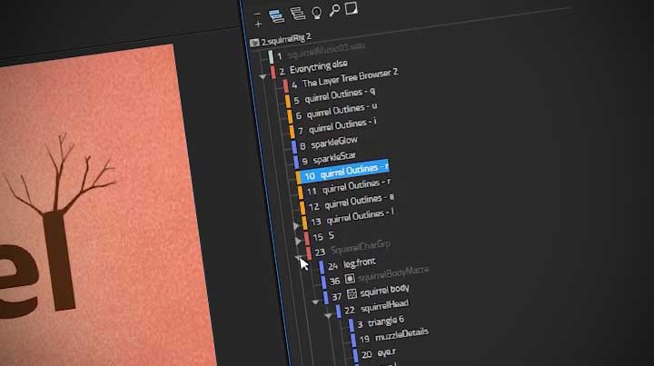 Better Hierarchy Management Coming to After Effects