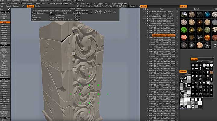 Papua New Guinea Ancient times born How to Sculpt Destruction With 3D-Coat - Lesterbanks