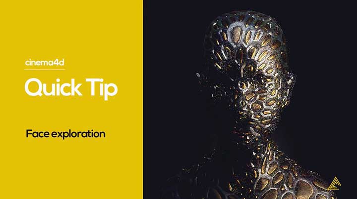 How Nidia Dias Made Her Face Exploration Series With C4D