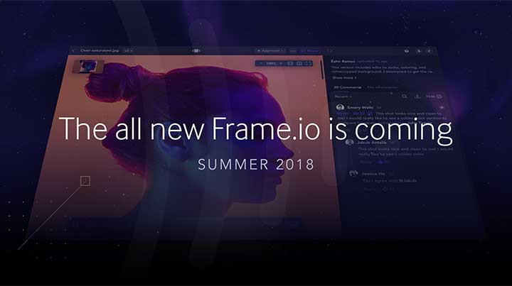 All New Frame.io to Be Previewed at NAB