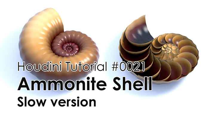 Create a Nautilus Shell Design With Houdini