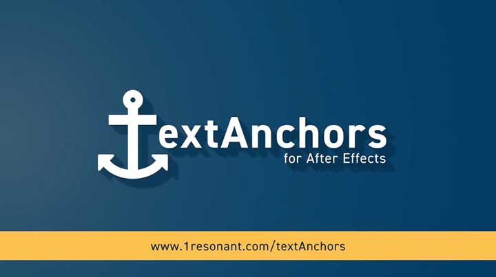 Text Anchors Lets You Quickly Set Anchors For Ae Type