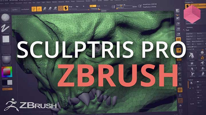 getting started with zbrush 2018