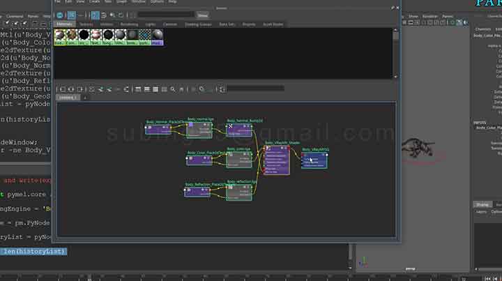 How to Read, Load and Write Maya Shader Networks