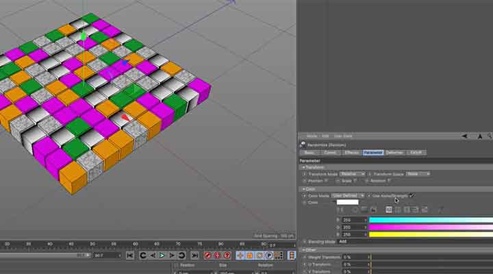 How to Control 3 Material Channels Using Effectors