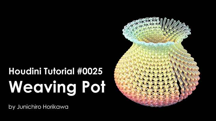 How to Procedurally Weave Objects With Houdini