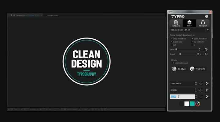 Typro Simplifies Title Animation in After Effects