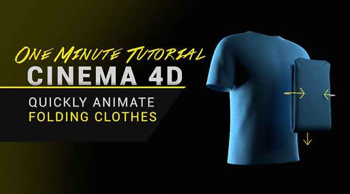 A Quick Setup to Unfold Clothes in C4D
