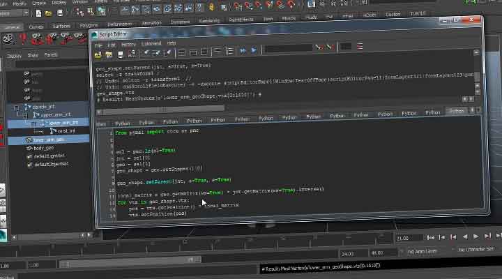 Parenting Shapes With PyMel While Maintaining An Offset