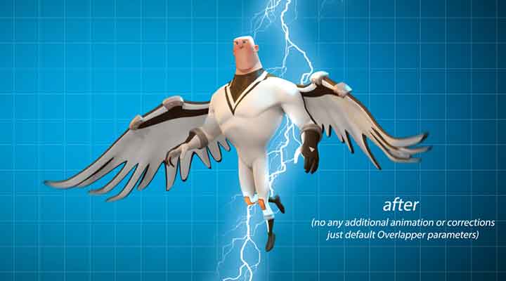 Another Interesting Overlapping Action Script for Maya
