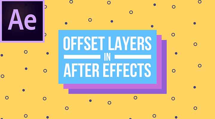 Easily Offset Animated Layers With Expressions in Ae