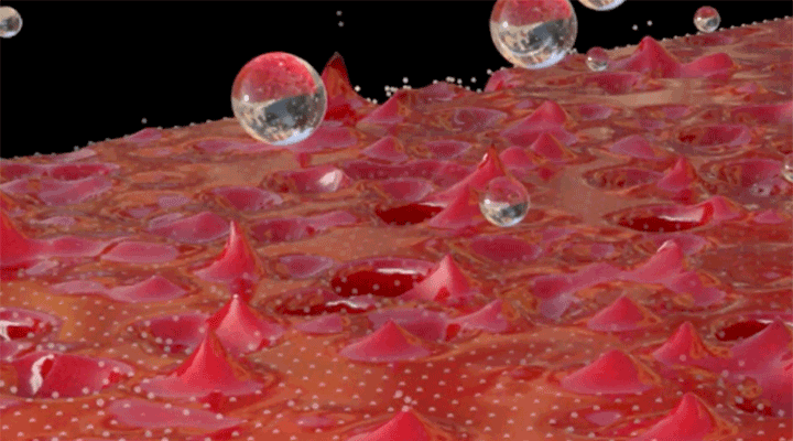 How to Have Particles Deform a Surface in Maya