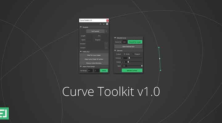 New Curve Toolkit Streamlines Curves Workflow in Maya
