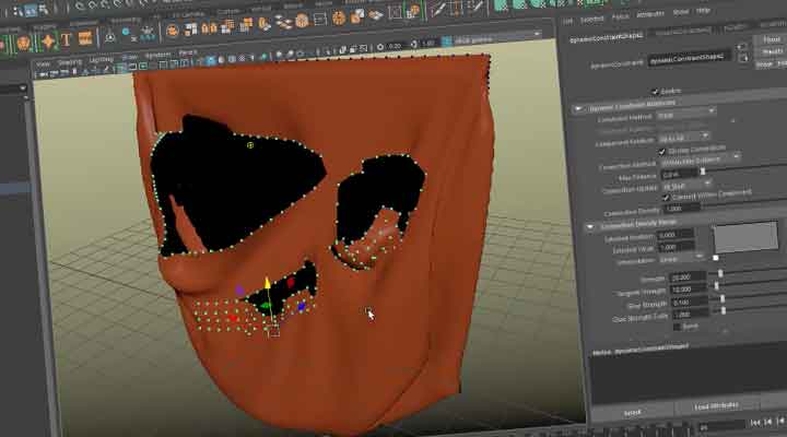Working With Dynamic Constraints in Maya