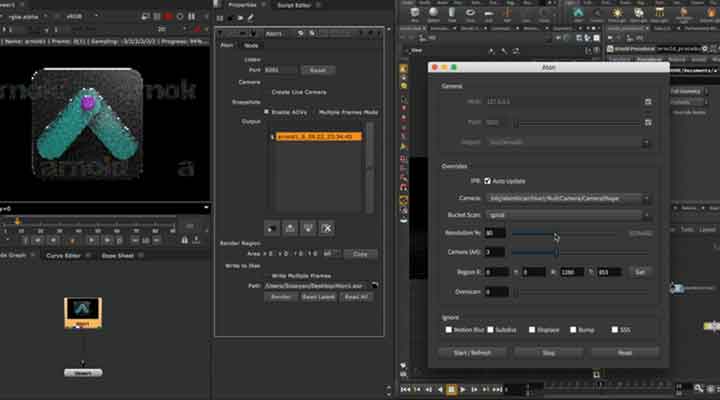 Aton Now Can Push Arnold Renders From Houdini