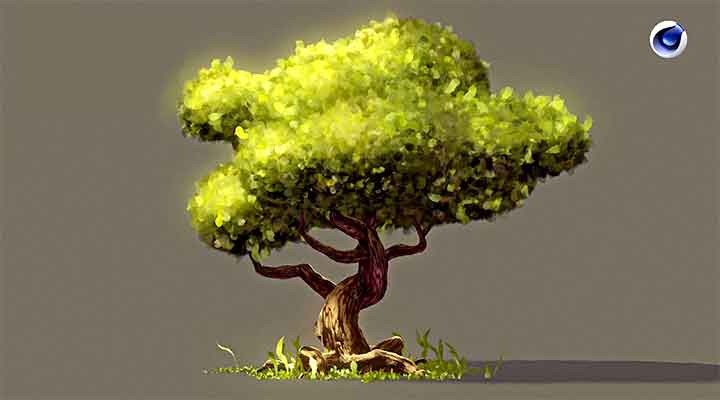 Neil Stubbings Shows How He Makes Painterly 3D in C4D