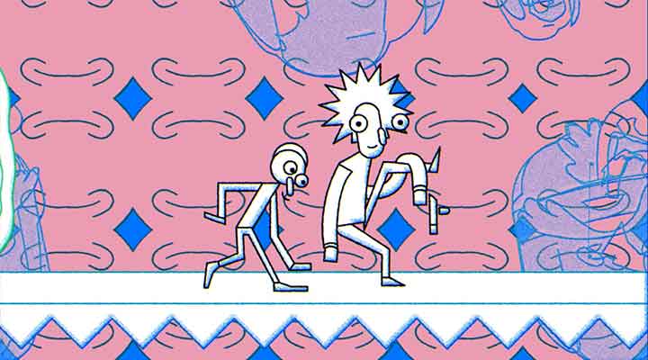 Rick and Morty Exquisite Corpse