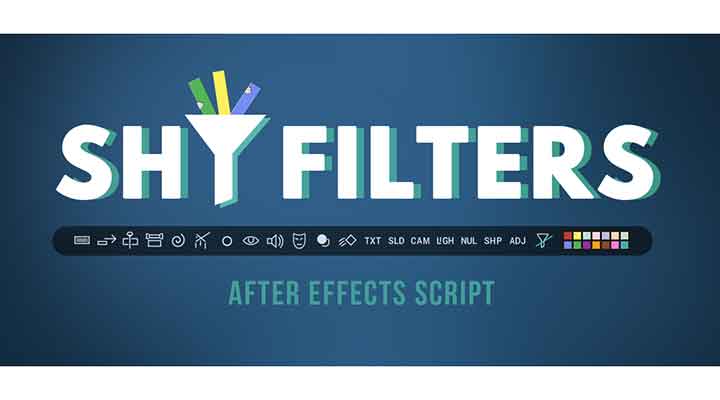 Shy Filters is a Fast Simple Way to Manage Hiding in Ae