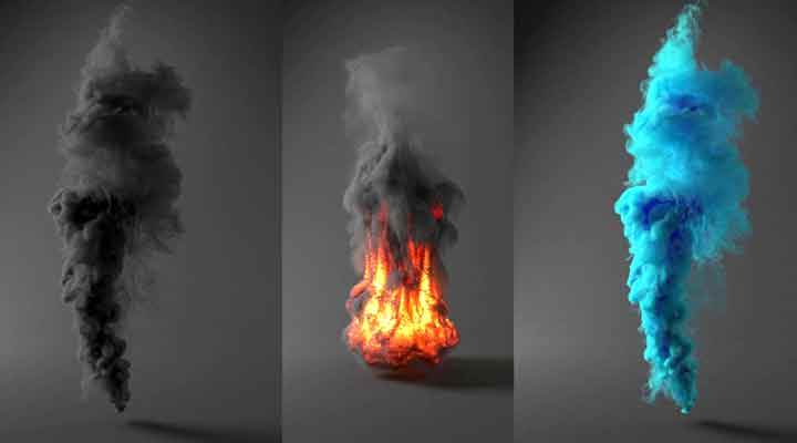 Using Corona To Render Smoke Fire And Explosions Lesterbanks