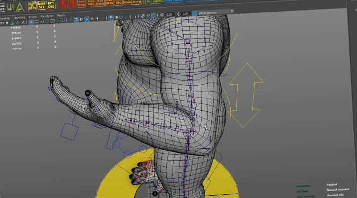 How to Use a Corrective Joint Chain to Help Sculpt Deformations