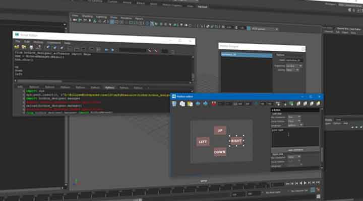 Easily Create a Custom Hotboxes With Maya Hotbox Designer