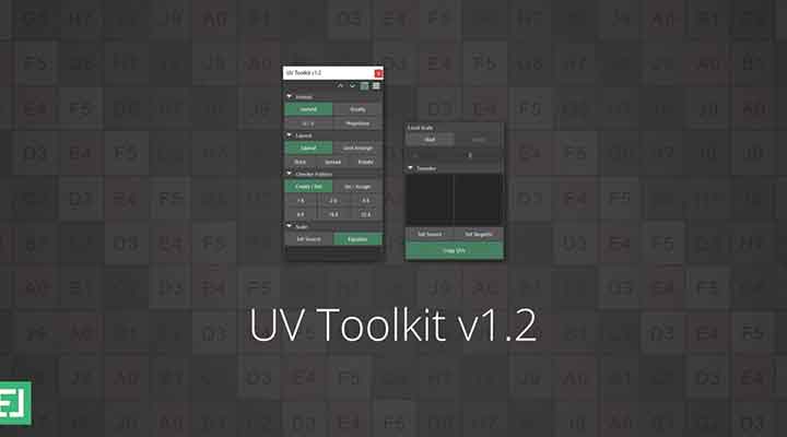 UV Toolkit Gets New Unfold and Layout Features