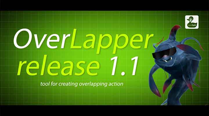 Overlapper for Maya Updates With New Cycle Animation