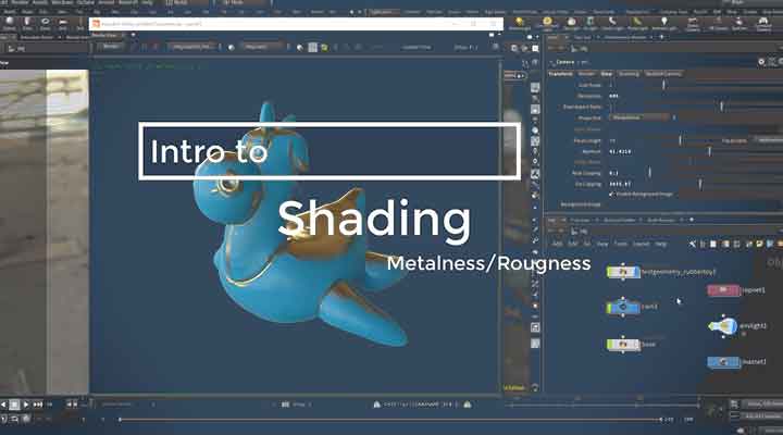 A Metalness-Roughness Approach to Shader Building in Houdini
