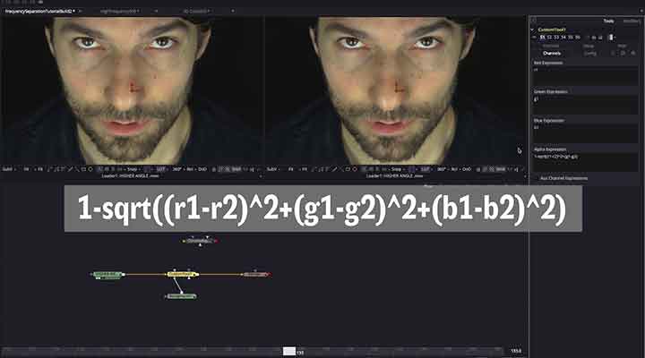 Create Frequency Separation in Fusion for Retouching