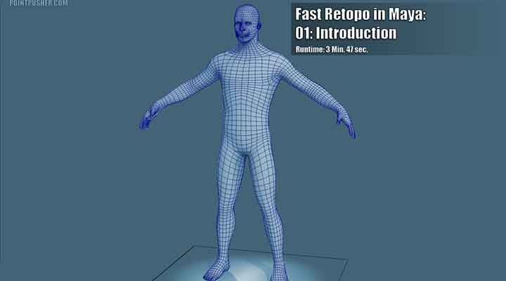 Danny Williams Shows How to Retopo Fast in Maya