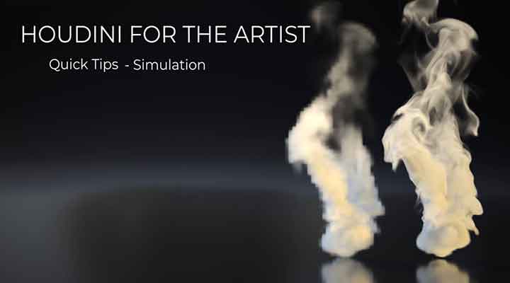 Improve Simulation Quality in Houdini Using the Up-Res Node