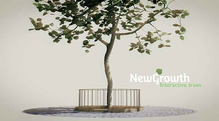 NewGrowth is an Interactive Tree Drawing Add-on for Blender