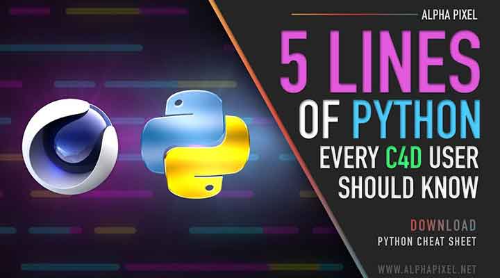 5 Lines of Python Every C4D User Should Know
