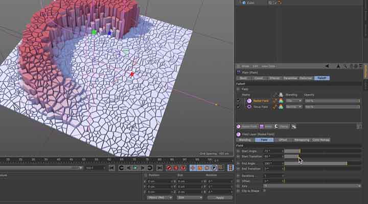 How to Create Slice Falloffs in Cinema 4D