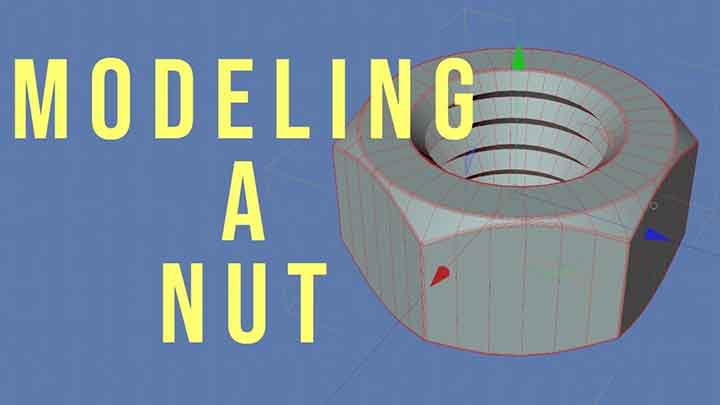 Check Out this Easy Way to Model a Nut in Cinema 4D