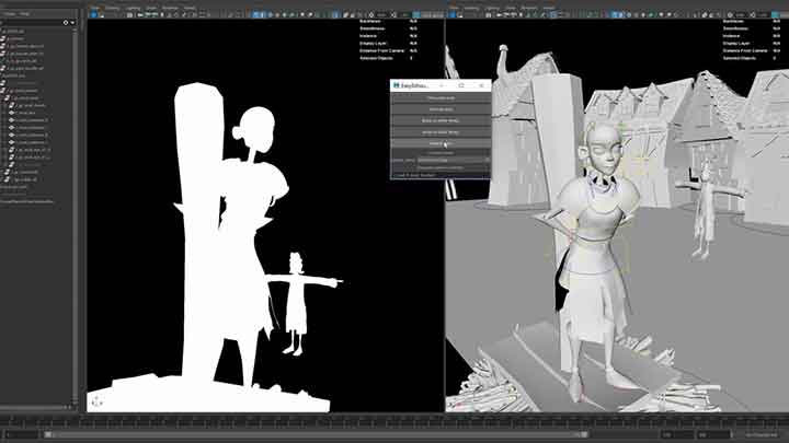 EasySilhouette Lets You Silhouette a Character for Animation