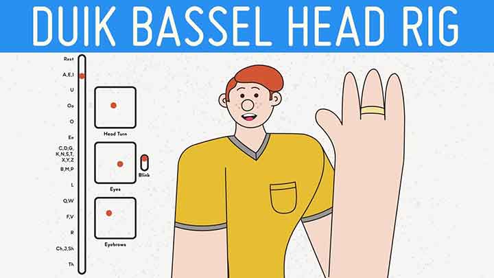 How to Create a Simple Head Rig With DUIK