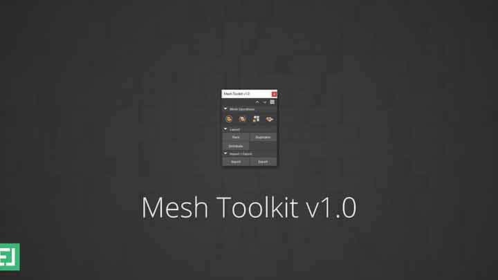 Mesh Toolkit for Maya Offers Auto Housekeeping and More