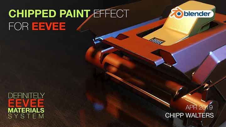 How to Create Chipped Paint for Eevee