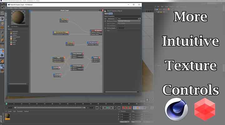 How to Create Intuitive Viewport Texture Controls With Xpresso