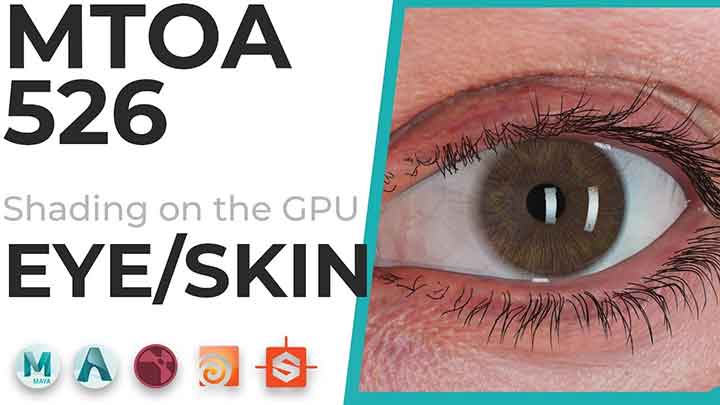 Working With Arnold GPU to Create a realistic Eye Shader