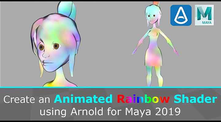 How to Create a Color Cycle Shader with Arnold