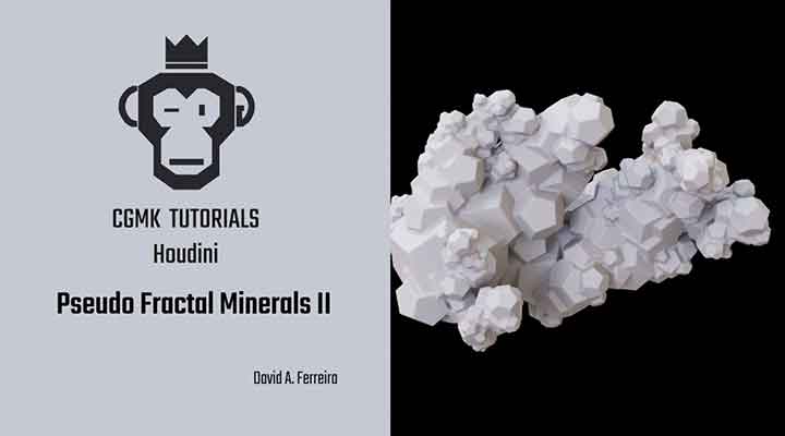 How to Generate Fractal Mineral Growth With Houdini